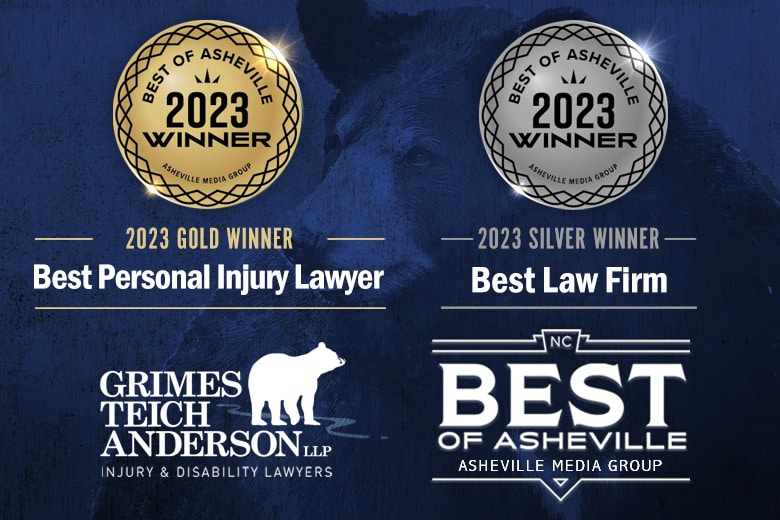 Grimes Teich Anderson Law Firm Voted Best of Asheville, NC 2023